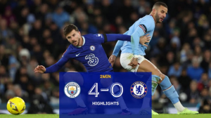 Manchester City Drop Chelsea 4-0 in FA Cup 3rd Round